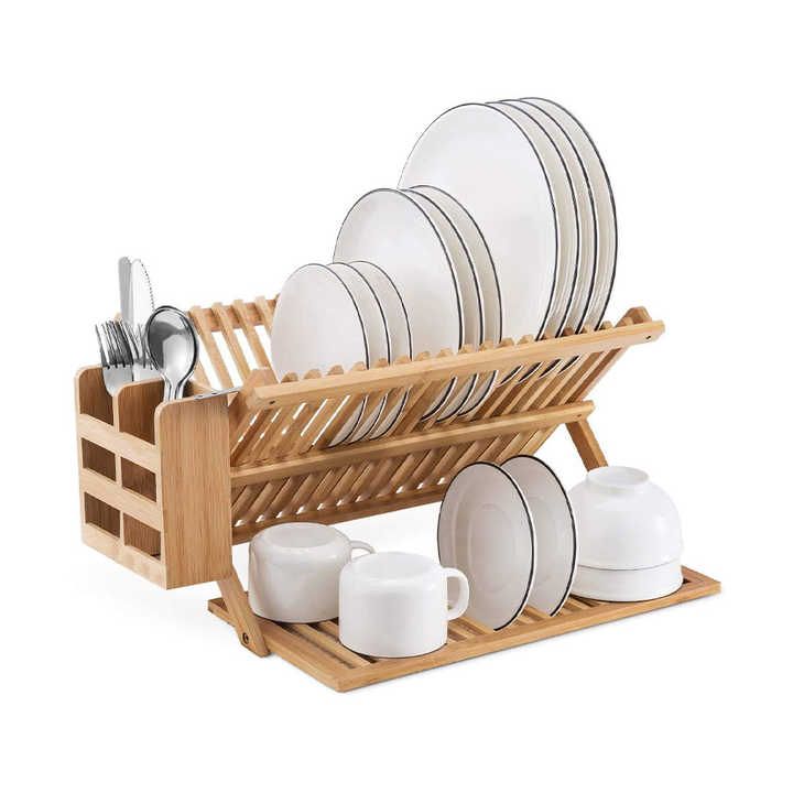 Bamboo Dish Drying Rack